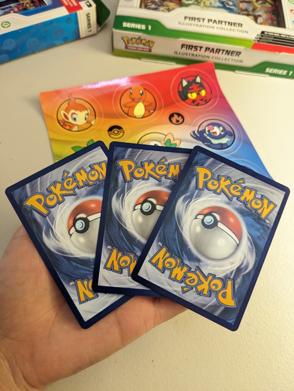 Pokemon First Partner Collection Series 1 - Rowlet Popplio Litten 3 Promo Cards - Picture 14 of 16